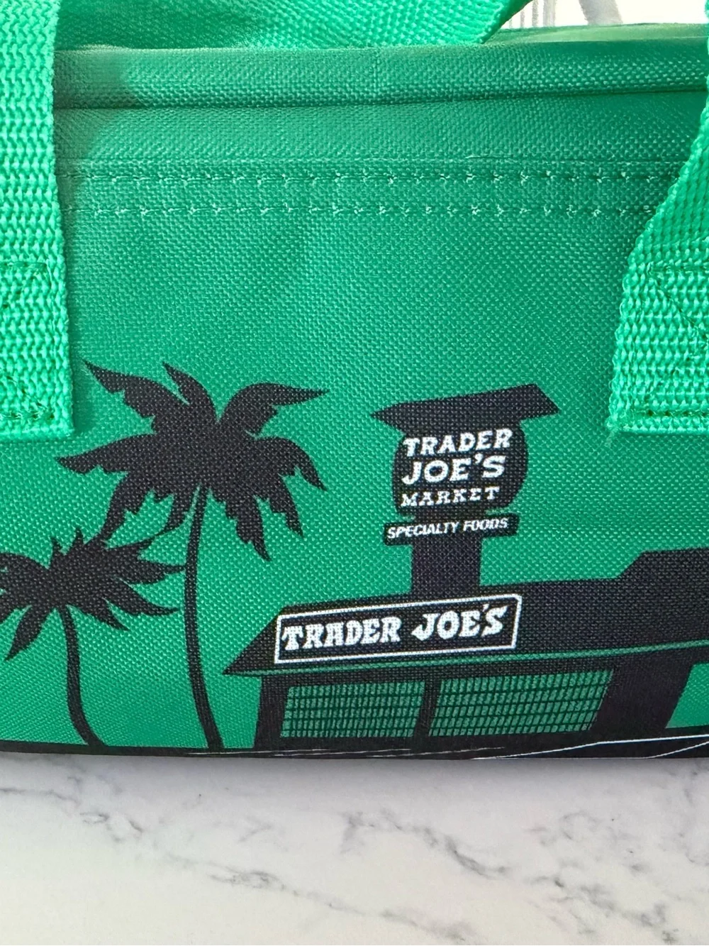 TWO Trader Joe’s Mini insulated bag - Green / Teal